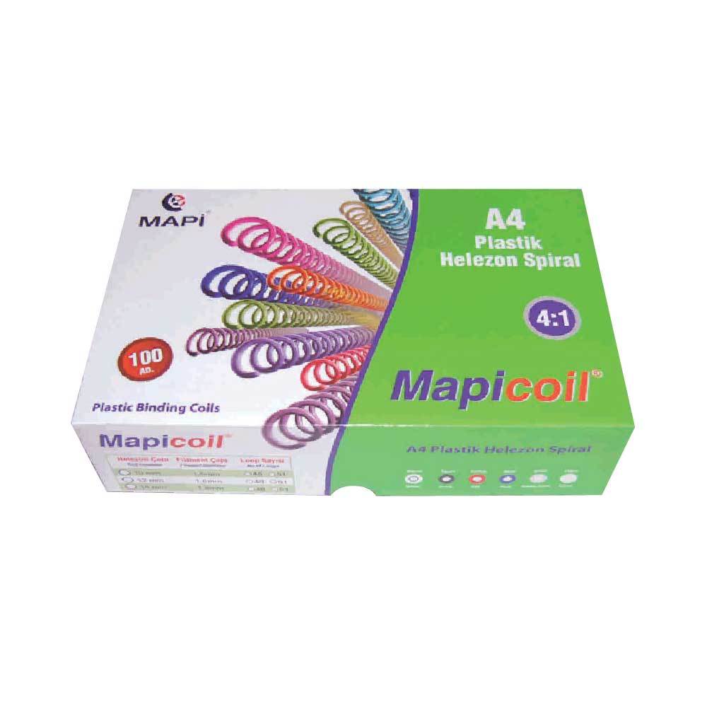 MAPİ SPİRAL PLASTİK HELEZON 4:1 14MM ŞEFF. 2351404