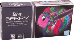 SERVE JEL KALEM BERRY 07 SİYAH SV-BRGEL07-SY