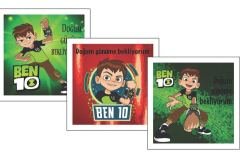 KESKİN KART+ZARF DOĞUM GÜNÜ BEN10 160700-19
