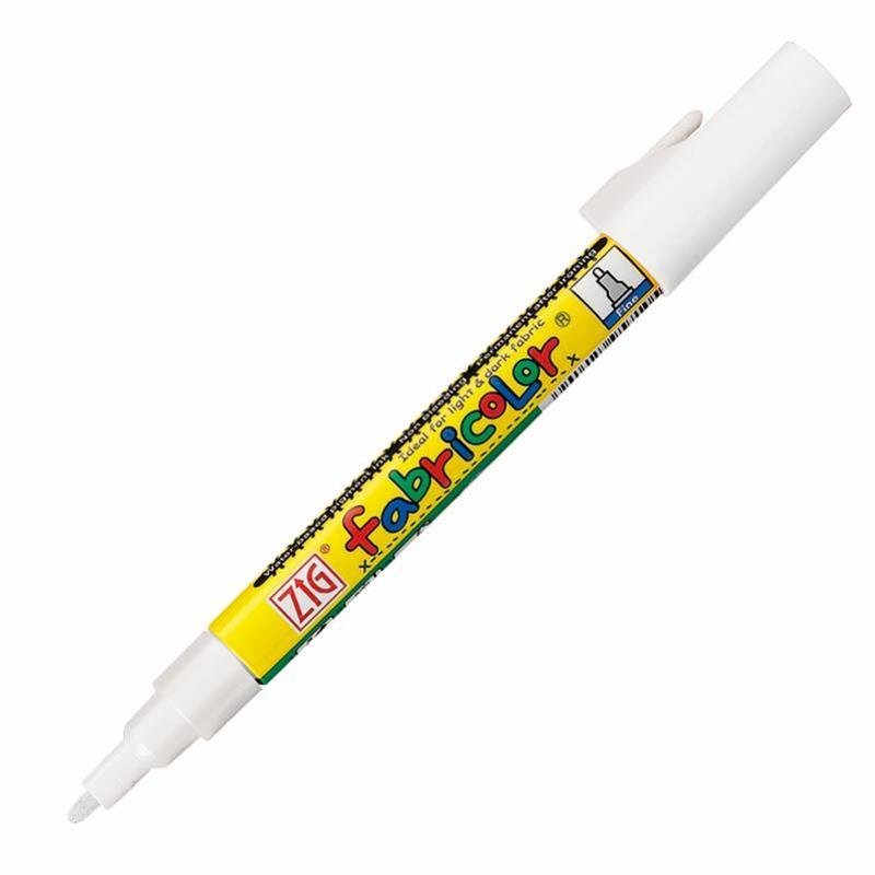 ZIG FABRICOLOR KUMAŞ KALEMİ PFC-20 000 WHITE