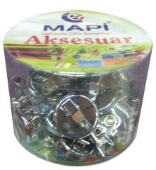 MAPİ YOYO YUVARLAK PLASTİK KROM KAPLI 910 57 00