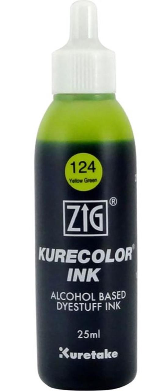 ZIG KURECOLOR MÜREKKEP KCR-25 (124)125 YELLOWGREEN