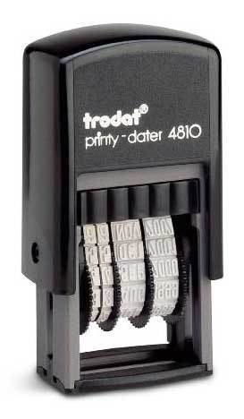 TRODAT TARİH DAMGASI 4810 TÜRKÇE