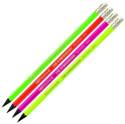 BIC KURŞUN KALEM EVOLUTION SİLGİLİ 12 Lİ 942882