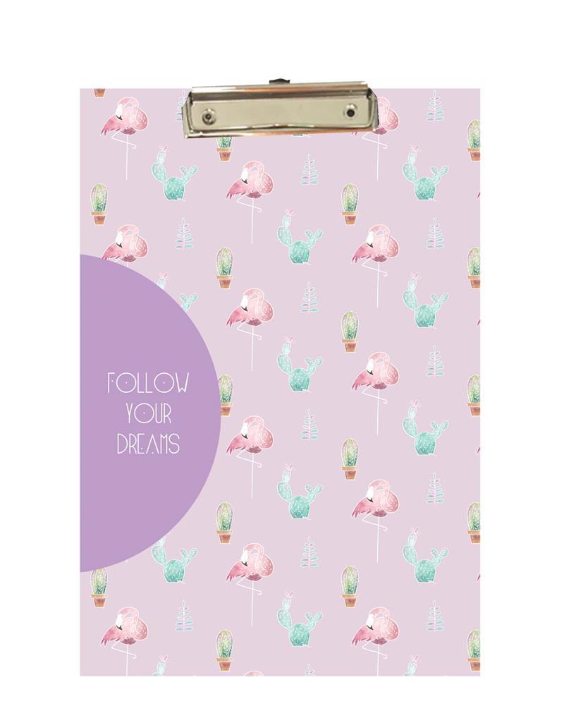 KRAF SEKRETERLİK A4 KAPAKSIZ 1090 FOLLOW PINK
