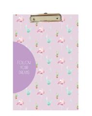 KRAF SEKRETERLİK A4 KAPAKSIZ 1090 FOLLOW PINK