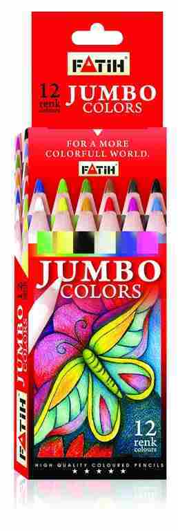 FATİH KURUBOYA 12 RENK TAM BOY JUMBO 33340