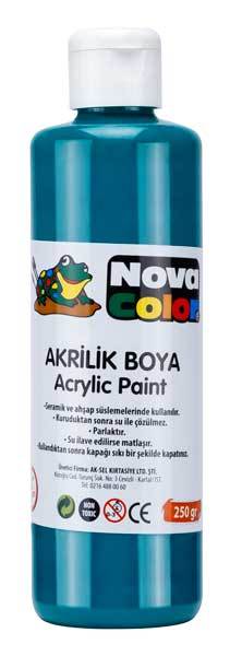 NOVA COLOR AKRİLİK BOYA 250 GR YEŞİL NC-433