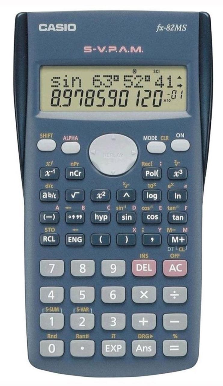 CASIO HESAP MAKİNESİ BİLİMSEL FX-82MS
