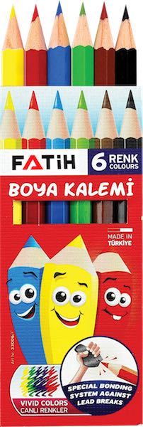 FATİH KURUBOYA 6 RENK TAM BOY JUMBO NEON 33385