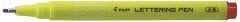 PILOT KALİGRAFİ KALEMİ LETTERING ART 2.0 MM M KIR.