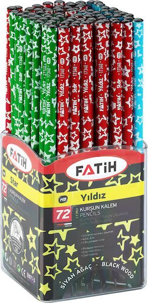 FATİH KURŞUN KALEM YILDIZ SİYAH LATA 17340