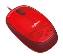 LOGITECH MOUSE KABLOLU M105 RED 910-002945