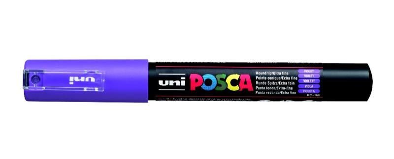 UNİ POSTER MARKÖRÜ POSCA PC-1M 0.7 MOR