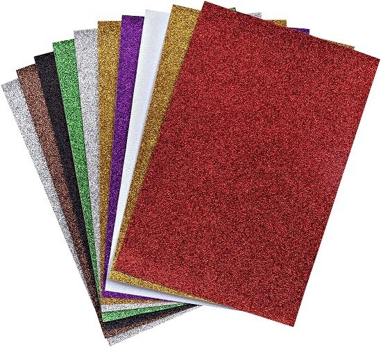KRAF KIDS SİMLİ KARTON 50X70  KARIŞIK 10 LU KK130