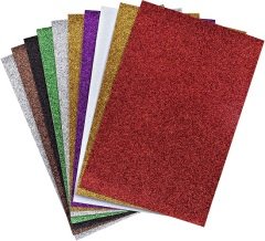 KRAF KIDS SİMLİ KARTON 50X70  KARIŞIK 10 LU KK130