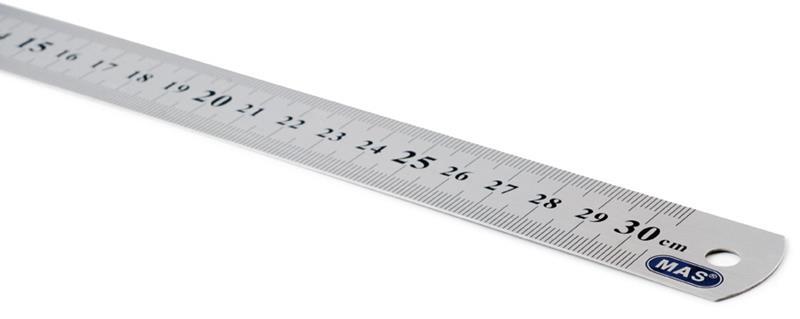MAS CETVEL ÇELİK  30 CM 2330