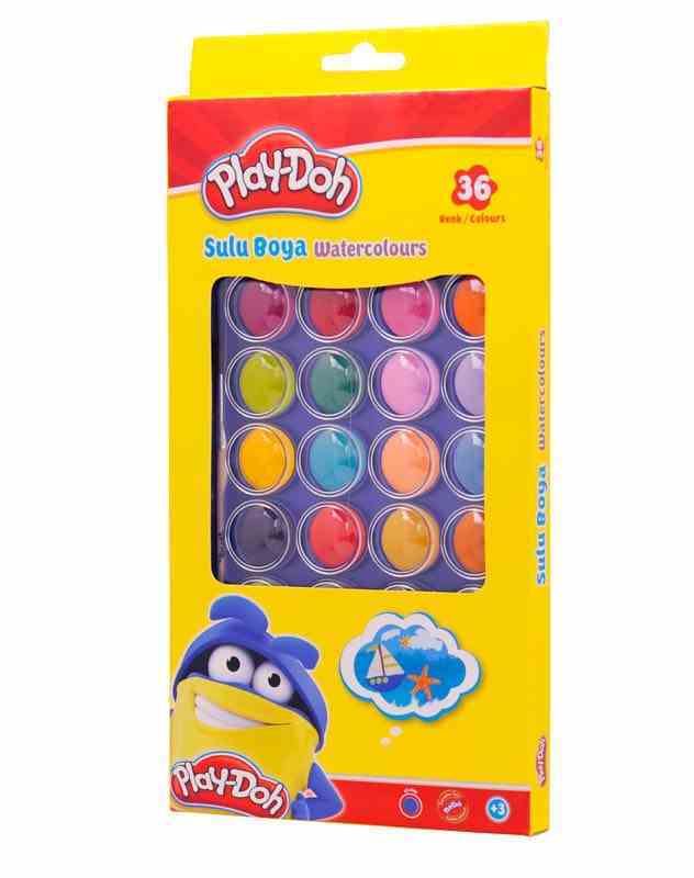 PLAY-DOH SULUBOYA 36 RENK 23MM PLAY-SU010