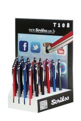 SCRIKSS TÜKENMEZ KALEM T108 STYLUS 36 LI