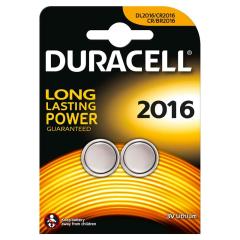 DURACELL PİL DÜĞME 3 VOLT 2 Lİ DP2016