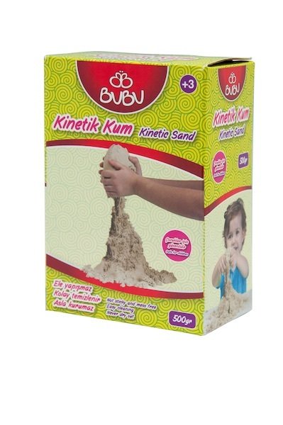 BU-BU KİNETİK KUM 500 GR. NATURAL BUBU-KU0001