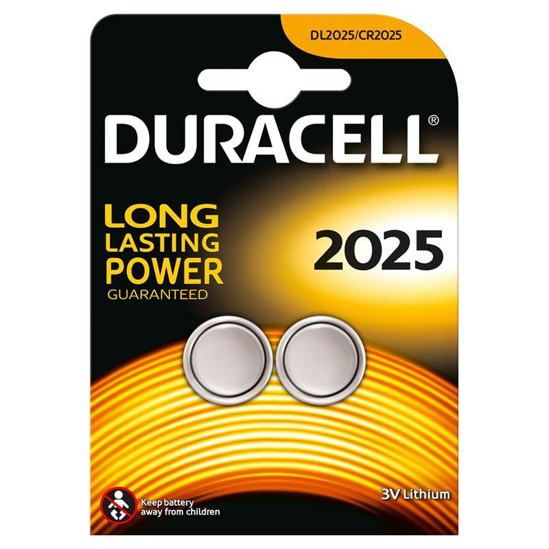 DURACELL PİL DÜĞME 3 VOLT 2 Lİ DP2025