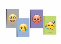 KESKİN BLOKNOT A6 EMOJİ METALİZE 80 YP. 140400-87