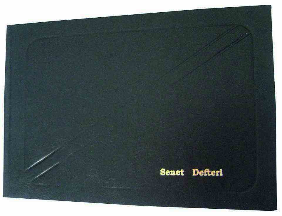 DİLMAN SENET KAYIT DEFTERİ 17X24 96 YP