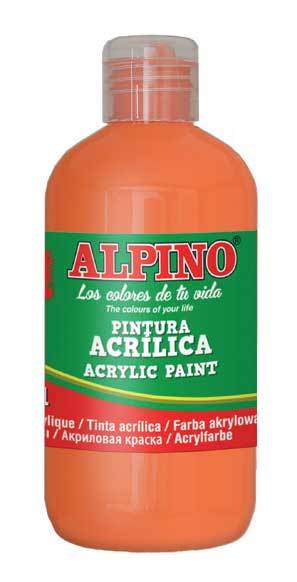 ALPINO AKRİLİK BOYA 250ML TURUNCU DV-022