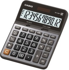 CASIO HESAP MAKİNESİ MASAÜSTÜ DX-120B-S 12 HANE