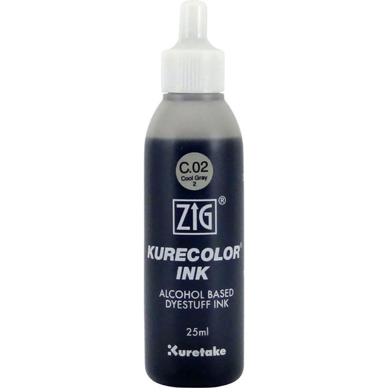ZIG KURECOLOR MÜREKKEP KCR-25 C02 COOL GRAY 2
