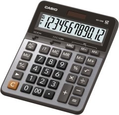 CASIO HESAP MAKİNESİ MASAÜSTÜ GX-120S-B 12 HANE