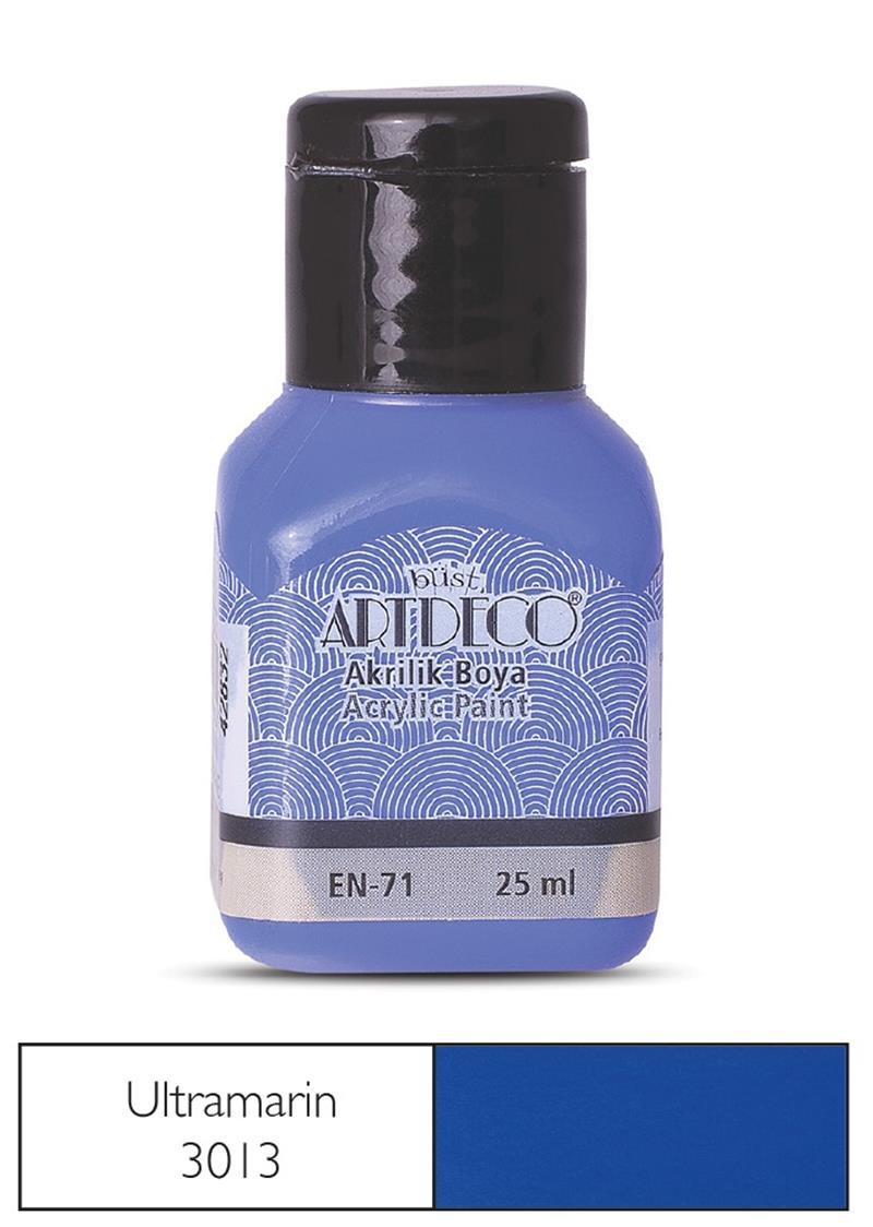 ARTDECO AKRİLİK BOYA 25 ML ULTRAMARİN 070A-3013