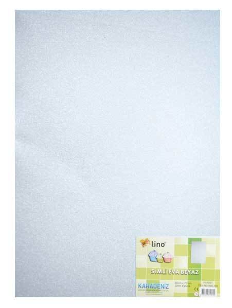 LİNO EVA 50X70 2MM SİMLİ BEYAZ RBE-505