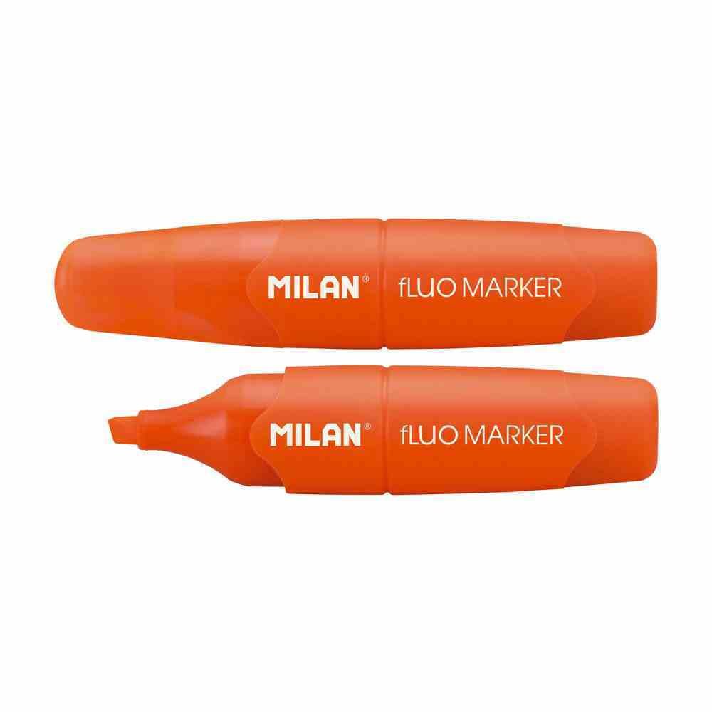 MİLAN FOSFORLU KALEM CAPSULE FLUO TURUNCU 12 Lİ