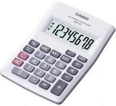 CASIO HESAP MAKİNESİ MASAÜSTÜ MW-5V WE 8 HANE