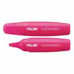 MİLAN FOSFORLU KALEM CAPSULE FLUO PEMBE 12 Lİ