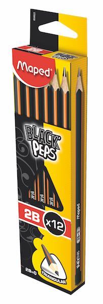 MAPED KURŞUN KALEM 2B BLACK PEP`S 850022