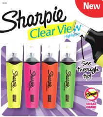 SHARPIE FOSFORLU KALEM CLEAR WIEW 4 LÜ 1953450