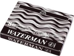 WATERMAN DOLMAKALEM KARTUŞU SİYAH 8 Lİ S0110850