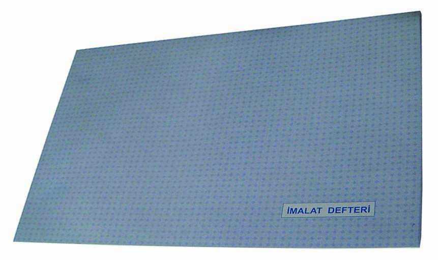 DİLMAN İMALAT DEFTERİ KARTON KAPAK 40 YP