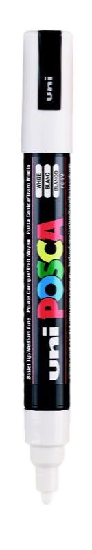 UNİ POSTER MARKÖRÜ POSCA PC-5M 1.8-2.5 BEYAZ