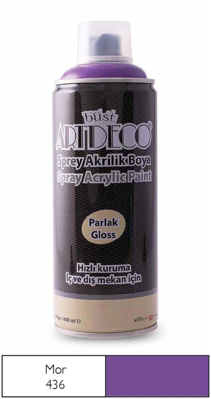 ARTDECO SPREY BOYA 400 ML MOR Y-400-436