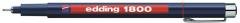 EDDING TEKNİK ÇİZİM KALEMİ E-1800 0.1MM KIRMIZI