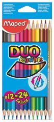 MAPED KURUBOYA COLOR PEPS DUO X12 829600