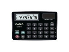 CASIO HESAP MAKİNESİ CEP TİPİ SL-787TV-BK 8HANE