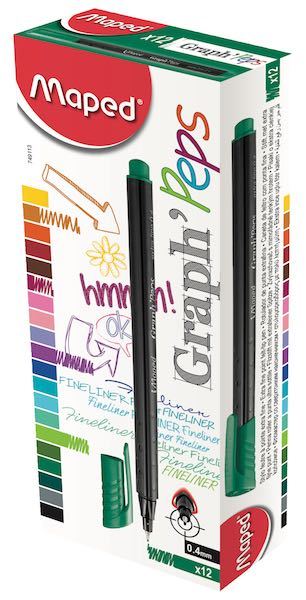 MAPED FINELINER KALEM ÇİM YEŞİLİ 749113