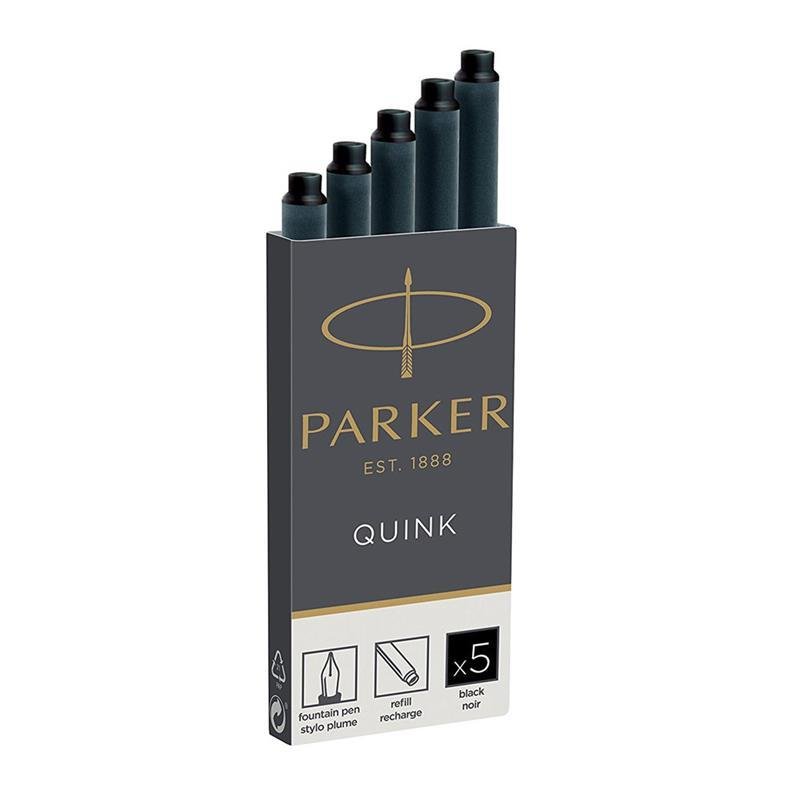 PARKER DOLMAKALEM KARTUŞU QUINK SİYAH 5 Lİ 1950382