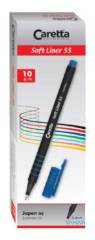 CARETTA SOFTLİNER KALEM TURUNCU 10 LU 55-08