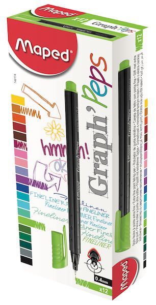 MAPED FINELINER KALEM SU YEŞİLİ 749114
